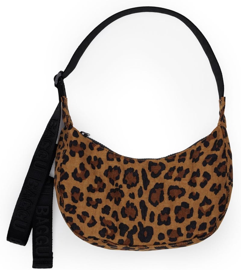 BAGGU Small Nylon Crescent Bag - Image 1